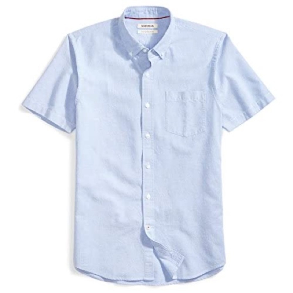 GoodThreads, Men’s short sleeve button up shirt.